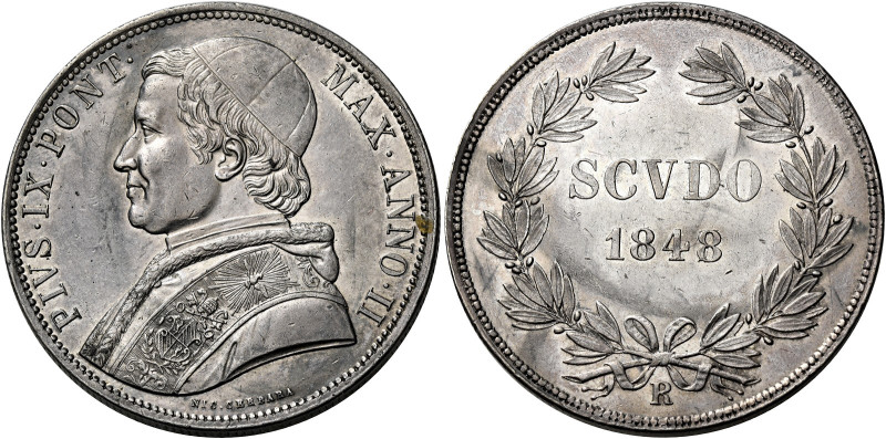 Pio IX (Giovanni Maria Mastai Ferretti), 16 giugno 1846 – 7 febbraio 1878. I per...