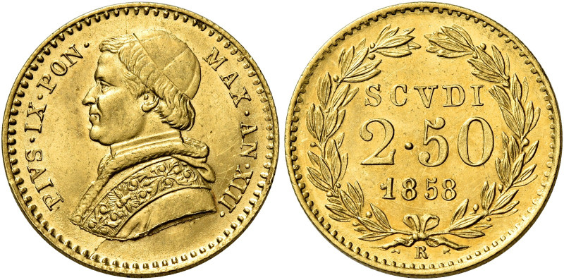 Pio IX (Giovanni Maria Mastai Ferretti), 16 giugno 1846 – 7 febbraio 1878. II pe...