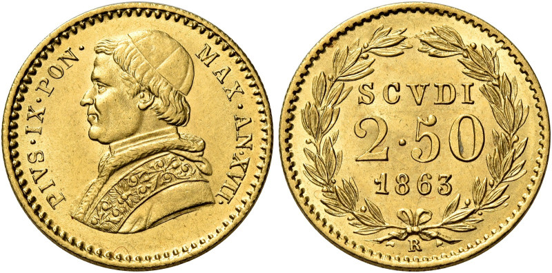 Pio IX (Giovanni Maria Mastai Ferretti), 16 giugno 1846 – 7 febbraio 1878. II pe...