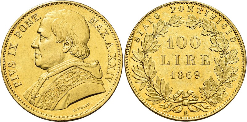 Pio IX (Giovanni Maria Mastai Ferretti), 16 giugno 1846 – 7 febbraio 1878. III p...