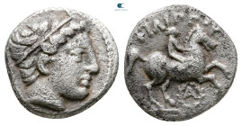 Kings of Macedon. Amphipolis. Philip II of Macedon 359-336 BC. AR 1/5 Tetradrachm