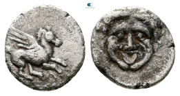 Akarnania. Leukas circa 380-320 BC. Trihemiobol AR