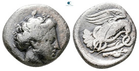 Euboea. Chalkis circa 338-308 BC. Drachm AR