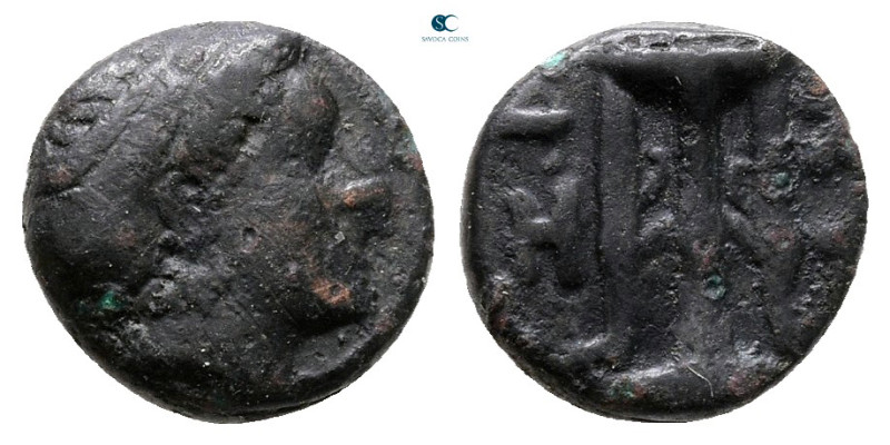 Mysia. Kyzikos circa 300-200 BC. 
Bronze Æ

10 mm, 1,17 g



Good Fine