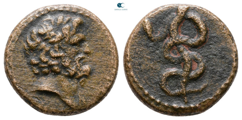 Mysia. Pergamon circa 200-133 BC. 
Bronze Æ

16 mm, 3,74 g



Very Fine