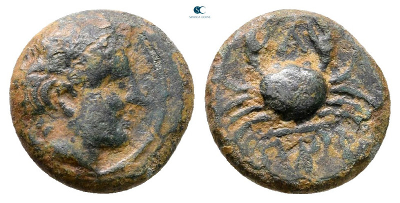 Mysia. Priapos circa 300-200 BC. 
Bronze Æ

11 mm, 1,18 g



Nearly Very ...