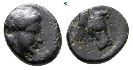 Lesbos. Mytilene circa 400-350 BC. Bronze Æ