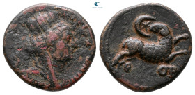 Seleucis and Pieria. Antioch. Pseudo-autonomous issue. Nero AD 54-68. Bronze Æ