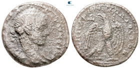 Seleucis and Pieria. Antioch. Elagabal AD 218-222. Billon-Tetradrachm