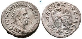 Seleucis and Pieria. Antioch. Trajan Decius AD 249-251. Billon-Tetradrachm