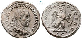 Seleucis and Pieria. Antioch. Trebonianus Gallus AD 251-253. Billon-Tetradrachm