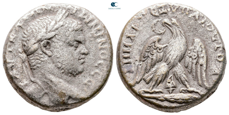 Phoenicia. Tyre. Caracalla AD 198-217. 
Billon-Tetradrachm

24 mm, 13,60 g
...