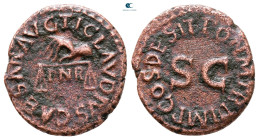 Claudius AD 41-54. Rome. Quadrans Æ