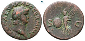 Nero, as Caesar AD 50-54. Rome. As Æ