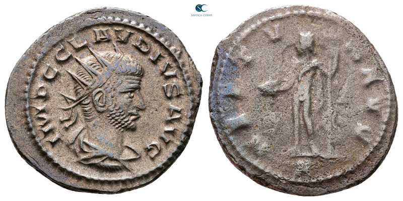 Claudius II (Gothicus) AD 268-270. Antioch
Billon Antoninianus

22 mm, 3,41 g...