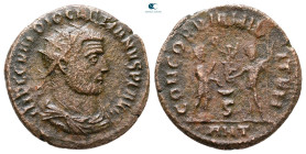 Diocletian AD 284-305. Antioch. Antoninianus Æ