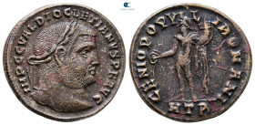 Diocletian AD 284-305. Heraclea. Follis Æ