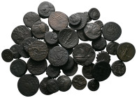Lot of ca. 45 greek bronze coins / SOLD AS SEEN, NO RETURN!Nearly Very Fine