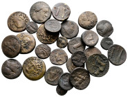 Lot of ca. 28 greek bronze coins / SOLD AS SEEN, NO RETURN!
Good Fine