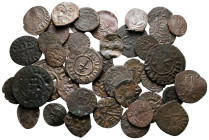 Lot of ca. 44 medieval bronze coins / SOLD AS SEEN, NO RETURN!
Very Fine