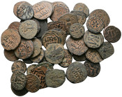 Lot of ca. 50 islamic bronze coins / SOLD AS SEEN, NO RETURN!Very Fine