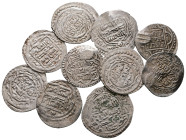 Lot of ca. 10 islamic silver dirhems / SOLD AS SEEN, NO RETURN!Very Fine