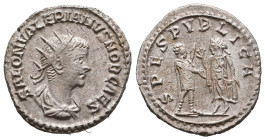 Saloninus. As Caesar, A.D. 258-260. AE antoninianus