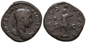 Severus Alexander. A.D. 222-235. AE sestertius