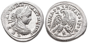 Seleucis and Pieria. Antiochia ad Orontem. Elagabalus. A.D. 218-222. Tetradrachm