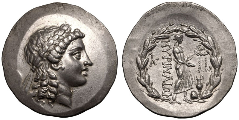 ANCIENT GREECE. AEOLIS, MYRINA. 
Silver tetradrachm, circa 155-145 BC. 
Stepha...