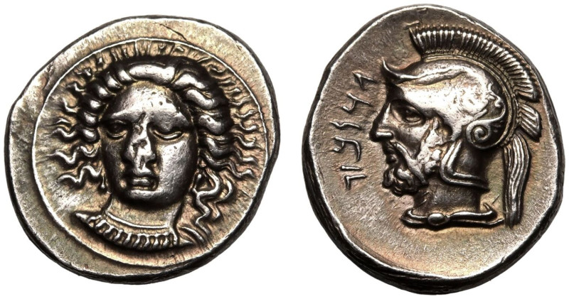 ANCIENT GREECE. CILICIA, TARSOS. Pharnabazos, Persian General. 
Silver stater, ...
