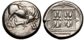 Illyria, Dyrrhachion AR Stater