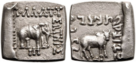 Indo-Greek Kingdom, Apollodotos I 'Soter' AR Drachm