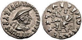 Indo-Greek Kingdom, Antialkidas 'Nikephoros' AR Drachm