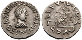Indo-Greek Kingdom, Hermaios 'Soter' AR Tetradrachm