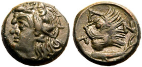 Kimmerian Bosporos, Pantikapaion Æ18