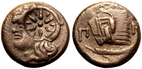 Kimmerian Bosporos, Pantikapaion Æ20