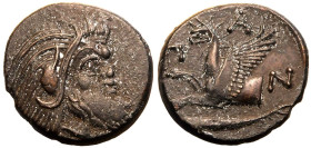 Kimmerian Bosporos, Pantikapaion Æ21