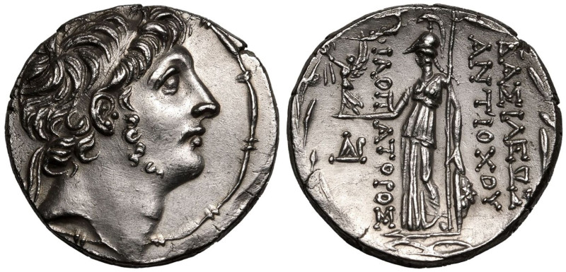 ANCIENT GREECE. SELEUKID KINGDOM. Antiochos IX 'Eusebes Philopator' (Kyzikenos)....