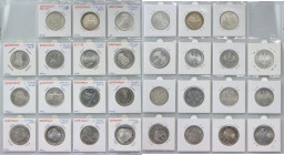 Germany	 set of commemorative coins	 23 x 5 Mark from 1966-1979