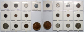 Germany	 Italy	 Japan	 Denmark	 Russia; set of 11 coins