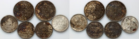 Germany	 set of coins from 1924-1927	 (6 pieces)