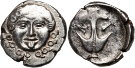 Greece	 Apollonia Pontica	 5th/4th century BC	 Drachm