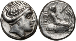 Greece	 Euboia	 Histiaia	 3rd-2nd century BC	 Tetrobol