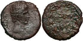 Roman Empire	 Provincial coinage	 August 27 BC-14 AD	 Bronze	 Antiochia