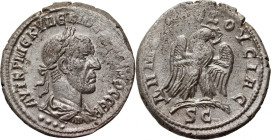 Roman Empire	 Provincial coinage	 Seleucia	 Trajan Decius 249-251	 Tetradrachm	 Antiochia