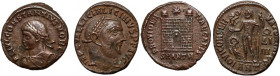 Roman Empire	 Lot of 2 Bronze	 Licinius and Constantine II	 IVth c.