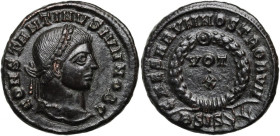 Roman Empire	 Constantine II as Caesar	 317-337	 Follis	 Siscia