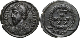Roman Empire	 Julian II Apostata 361-363	 Follis	 Nicomedia