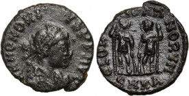 Western Roman Empire	 Honorius 408-423	 AE15	 Cyzicus
